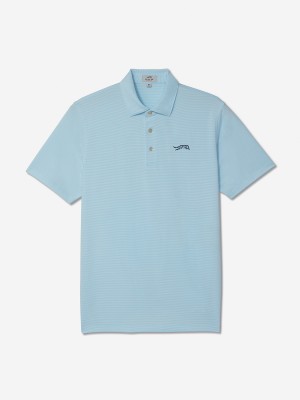 Sun Day Red Classic Stripe Polo Hvide Blå | 64781-QPUR