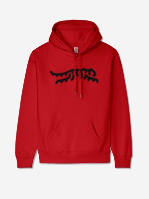 Sun Day Red Luare Chain Stitch Hoodie Red/Black | 84176-QLBP