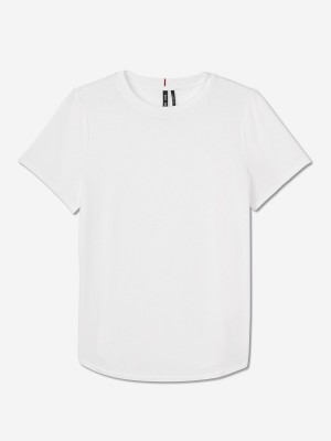 Sun Day Red Performance Mini Icon T-Shirt Hvide | 18295-LVFR