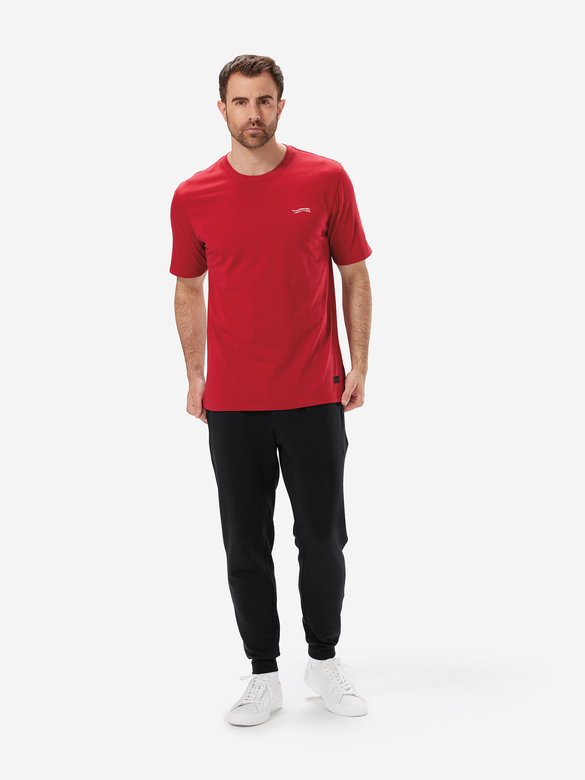 Sun Day Red Cypress 15 T-Shirt Rød | 35269-FXZY