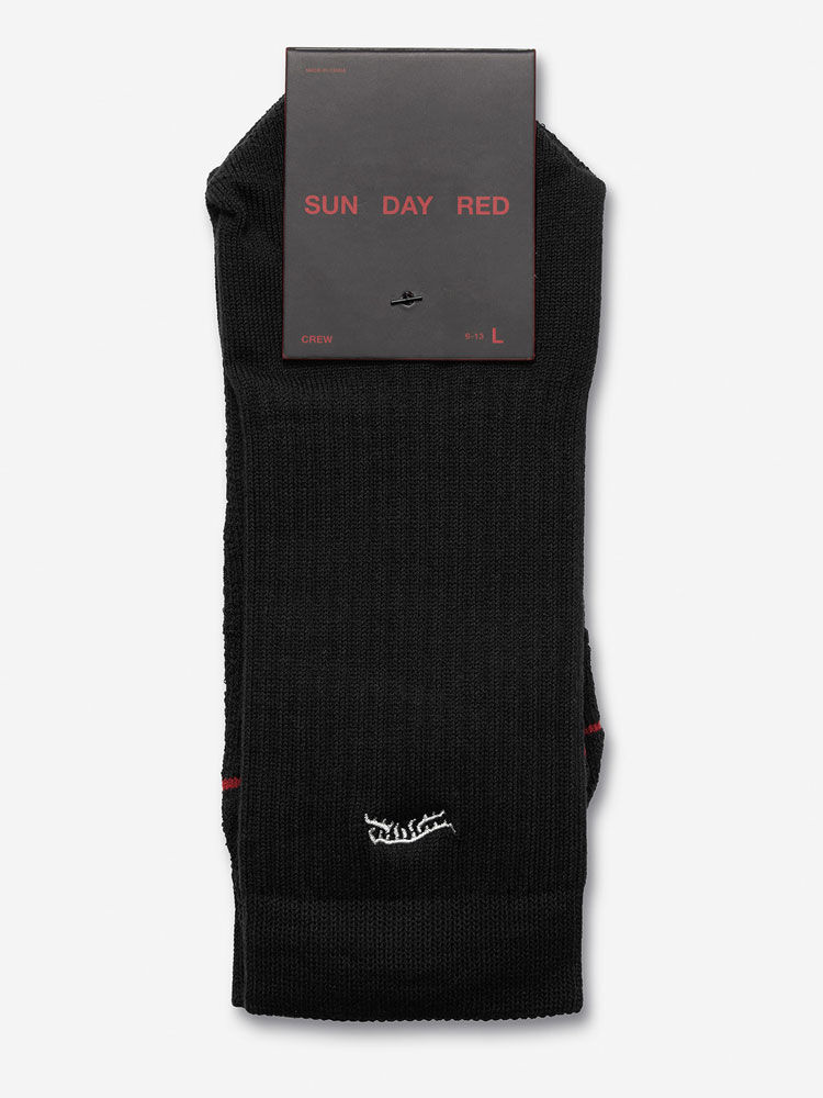 Sun Day Red Cypress Cotton Crew Sock | 54316-YMCR