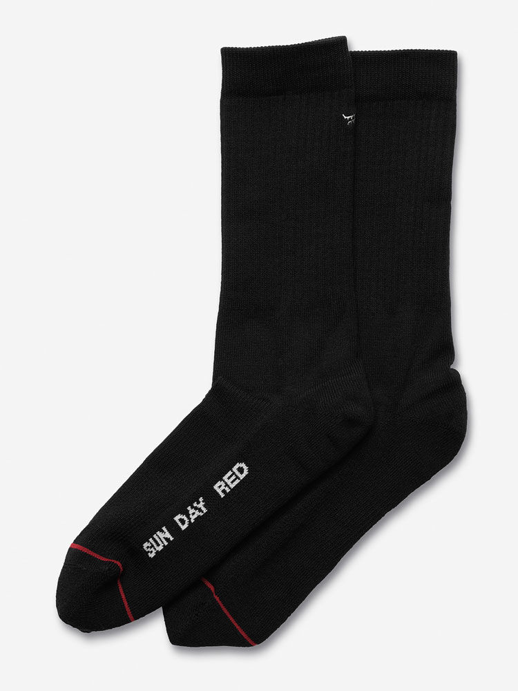 Sun Day Red Cypress Cotton Crew Sock | 54316-YMCR