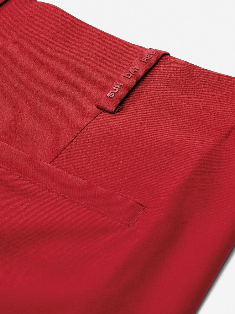 Sun Day Red Dynam Classic Pant Rød | 34612-UBCP