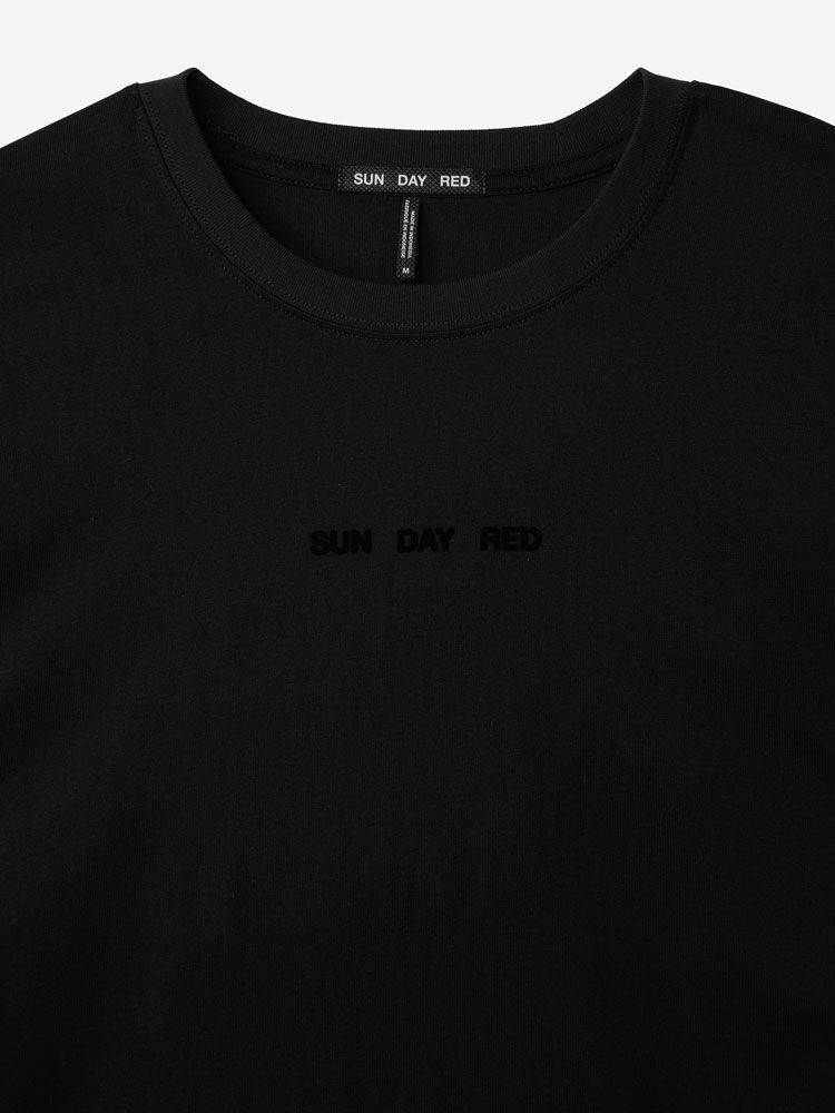 Sun Day Red Long Sleeve Dark Matter T-Shirt Sort | 03721-OBTH