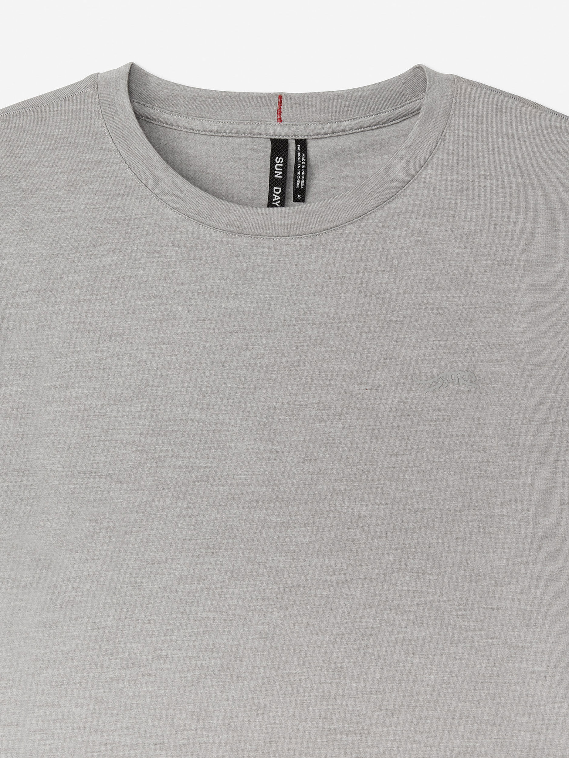 Sun Day Red Long Sleeve Performance Mini Icon T-Shirt Gray | 02851-WHMO