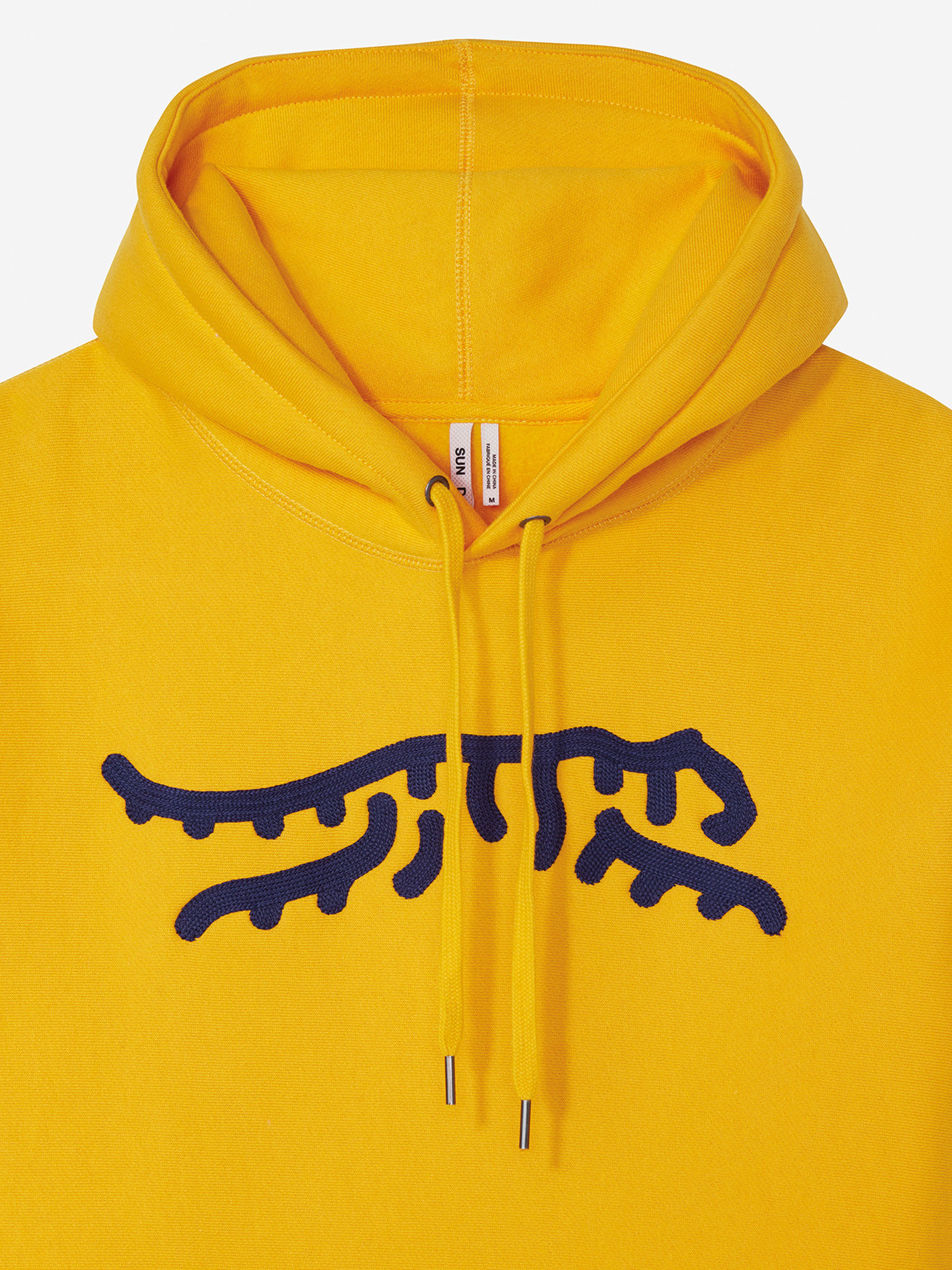 Sun Day Red Luare Chain Stitch Hoodie Gold/Navy | 96043-YBQG