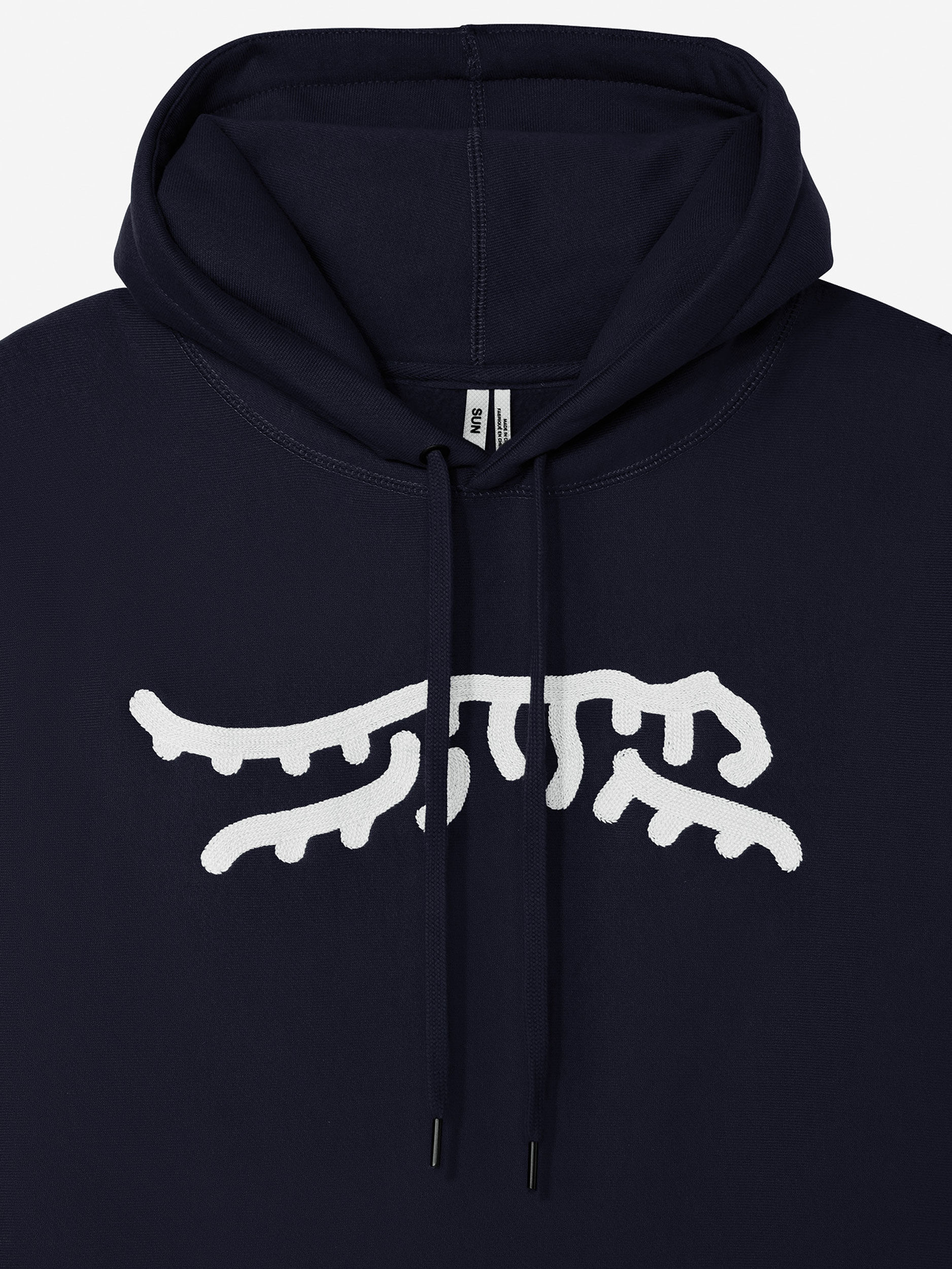 Sun Day Red Luare Chain Stitch Hoodie Navy/White | 39805-BKEP