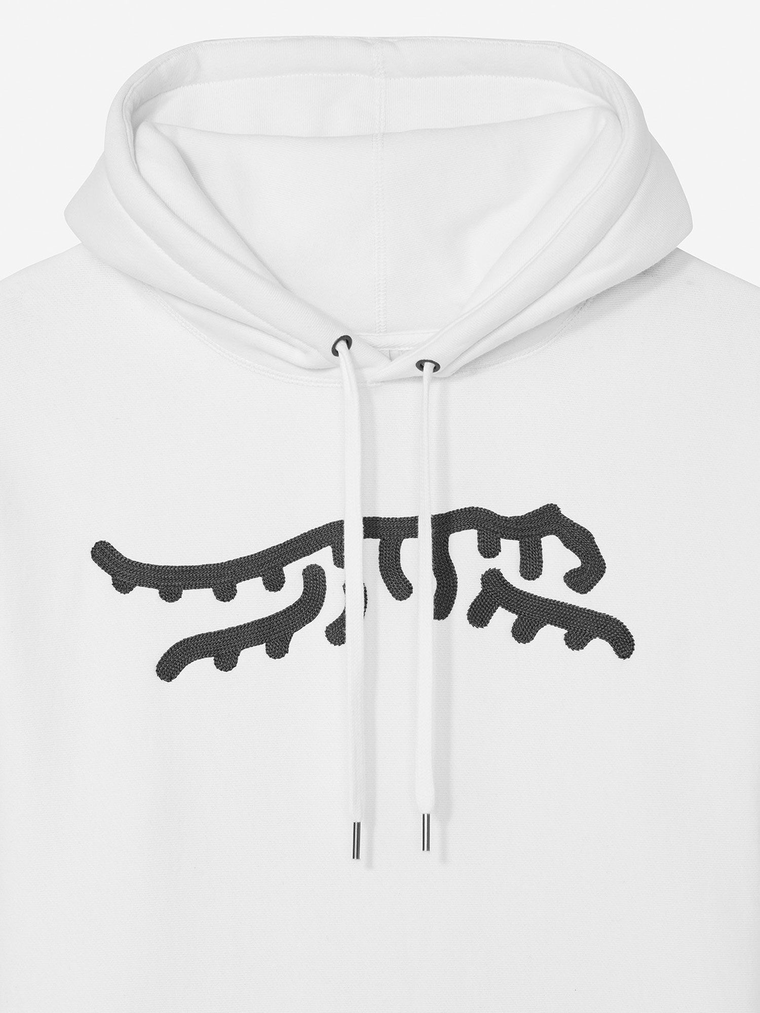 Sun Day Red Luare Chain Stitch Hoodie White/Gray | 58614-PYOU