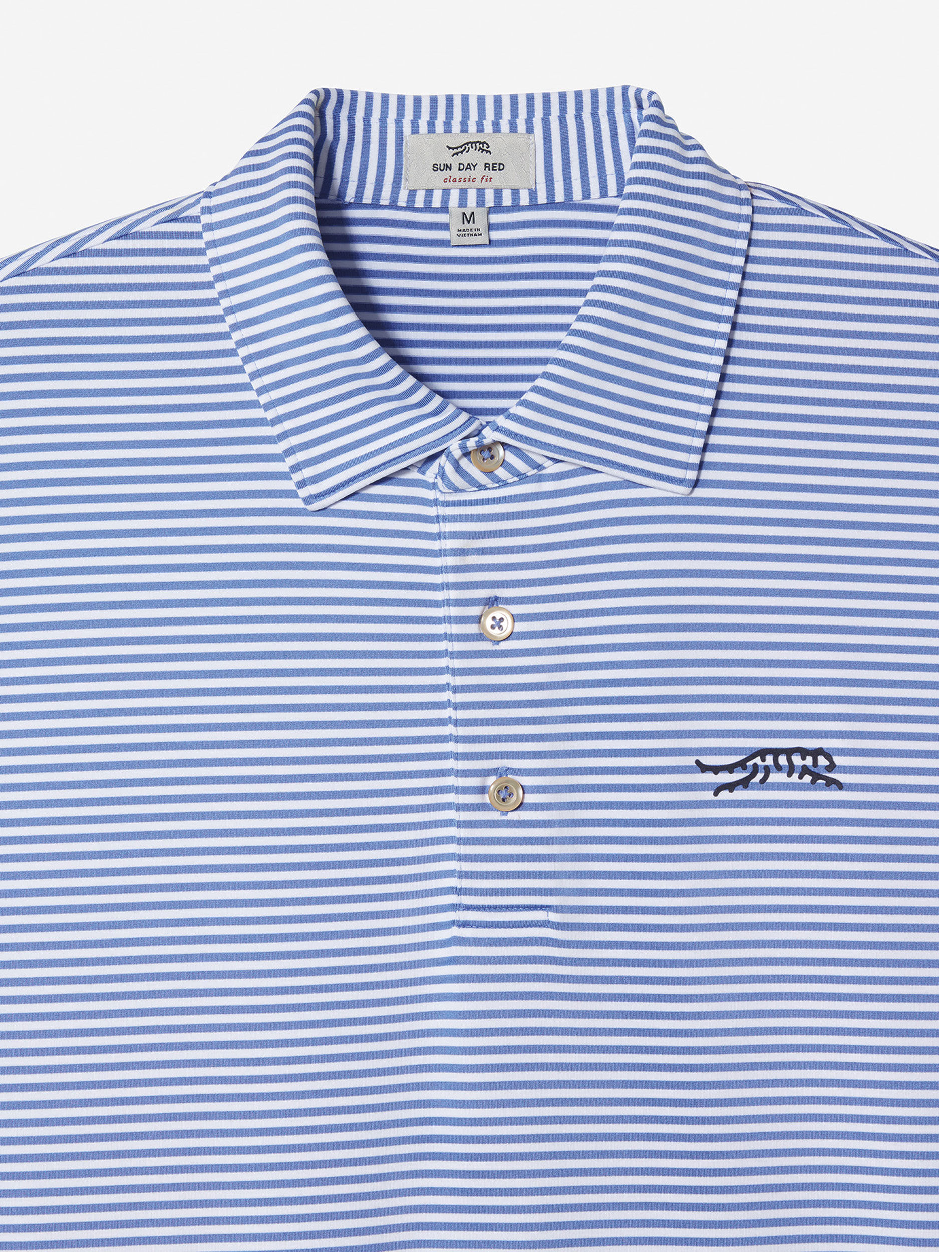 Sun Day Red Monterey Stripe Polo Blå | 72680-NDRY