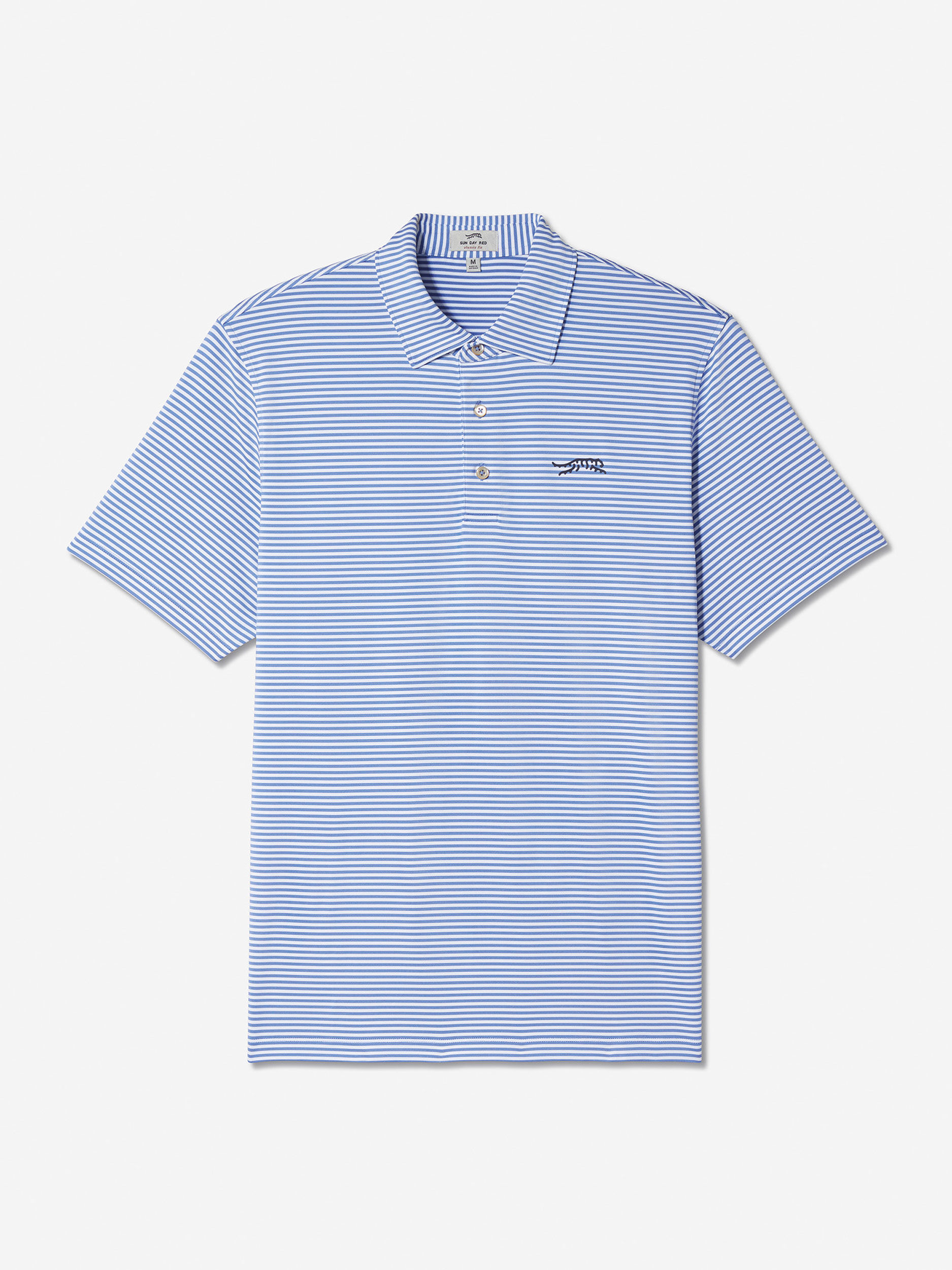 Sun Day Red Monterey Stripe Polo Blå | 72680-NDRY