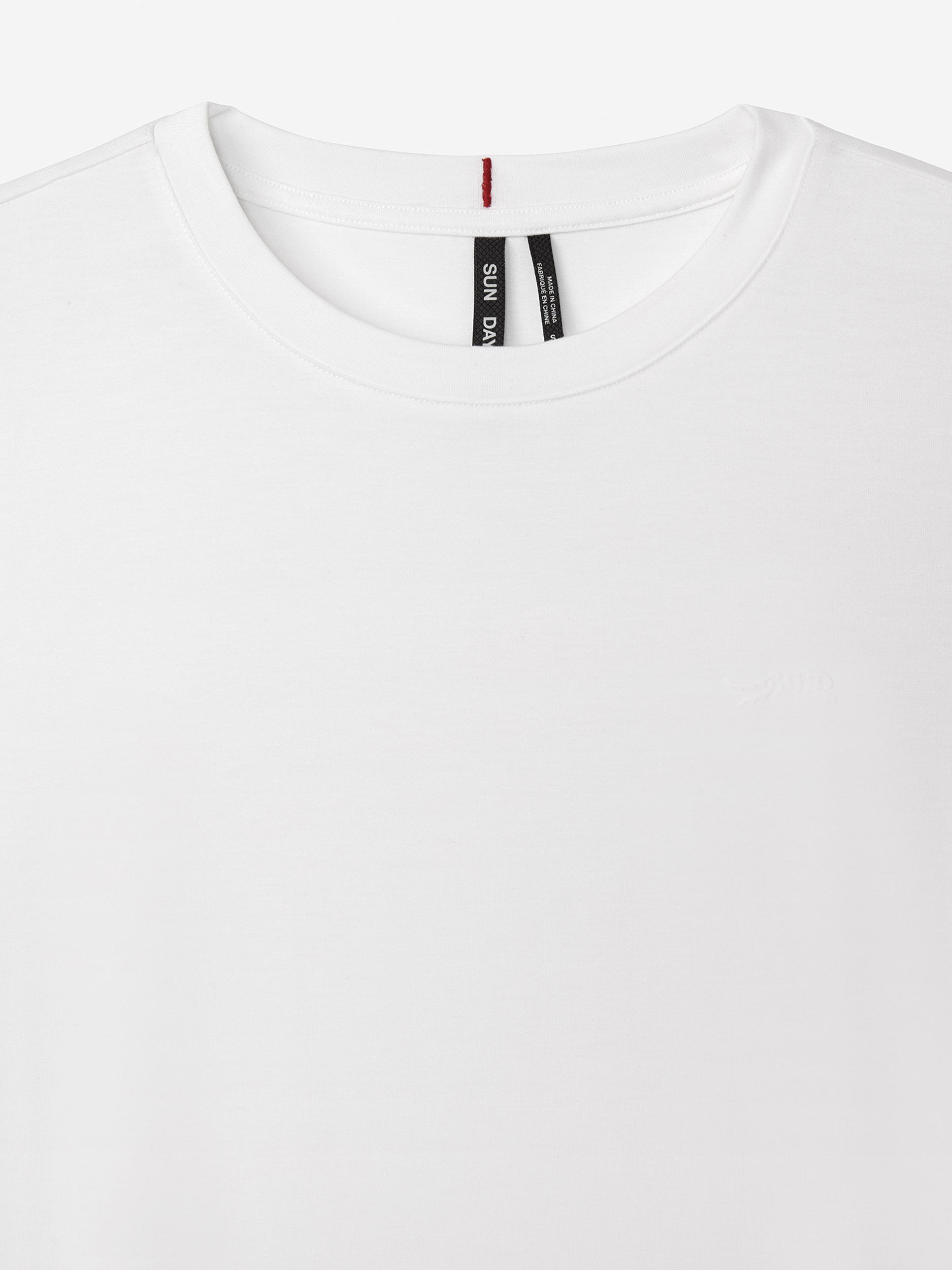 Sun Day Red Performance Mini Icon T-Shirt Hvide | 18295-LVFR