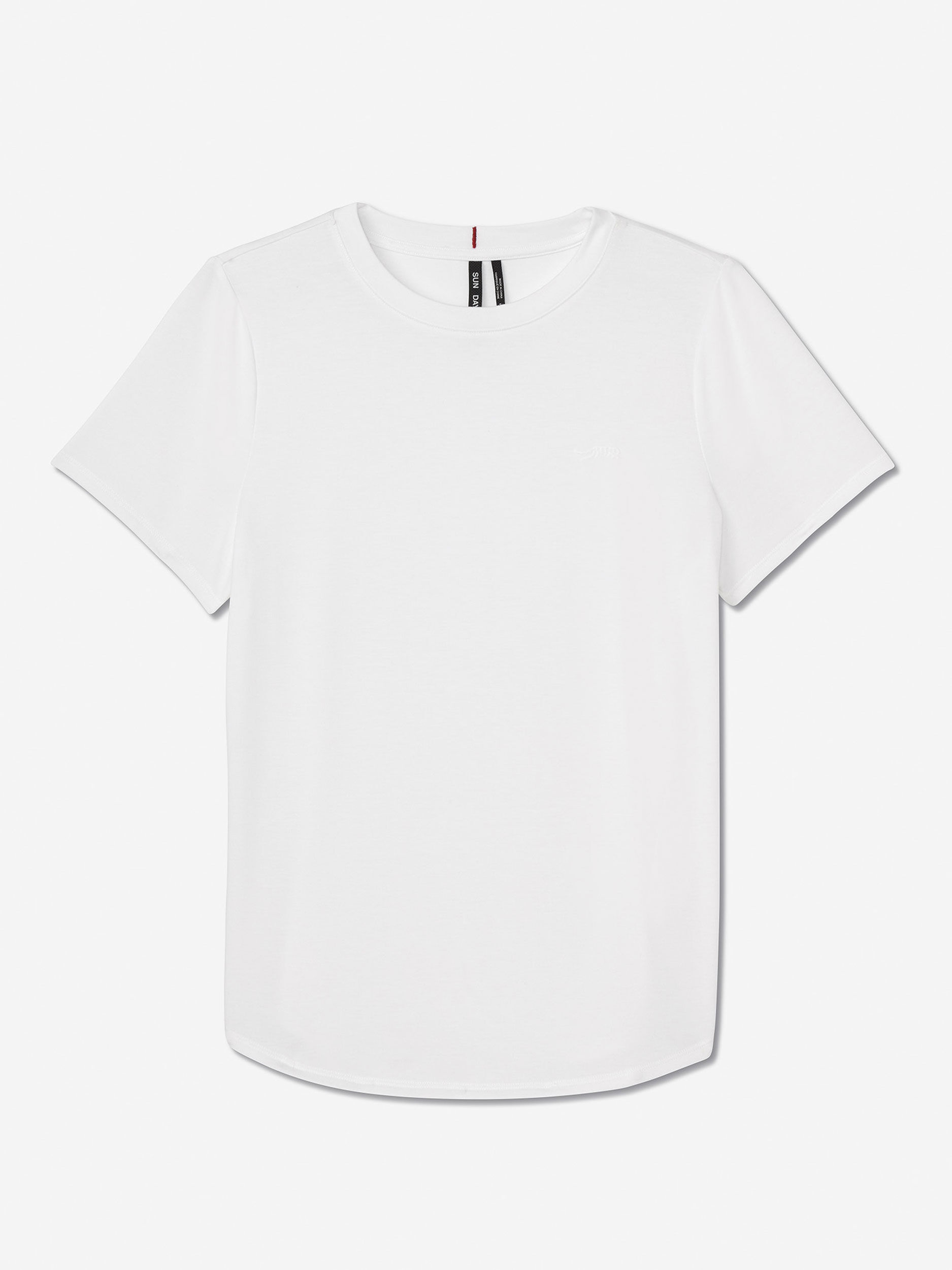 Sun Day Red Performance Mini Icon T-Shirt Hvide | 18295-LVFR