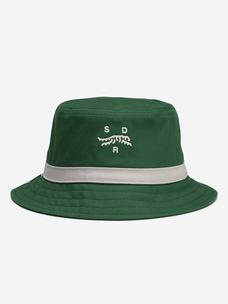 Sun Day Red Pines Twill Bucket Hat Pine/Needle | 68049-BMLK