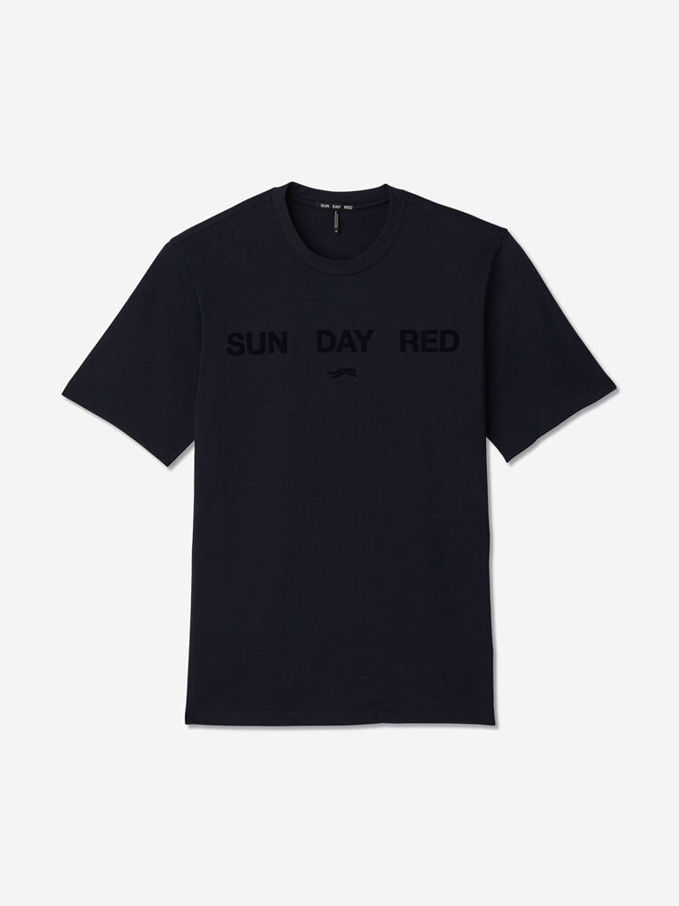 Sun Day Red SunDay T-Shirt Mørkeblå | 59781-FSWX